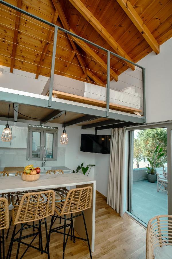 Fragios Beach House Hriszí Aktí Haniá Kültér fotó